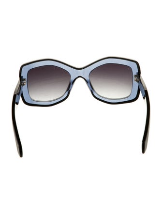 Alaïa Oversize Gradient Sunglasses