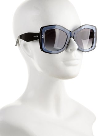 Alaïa Oversize Gradient Sunglasses