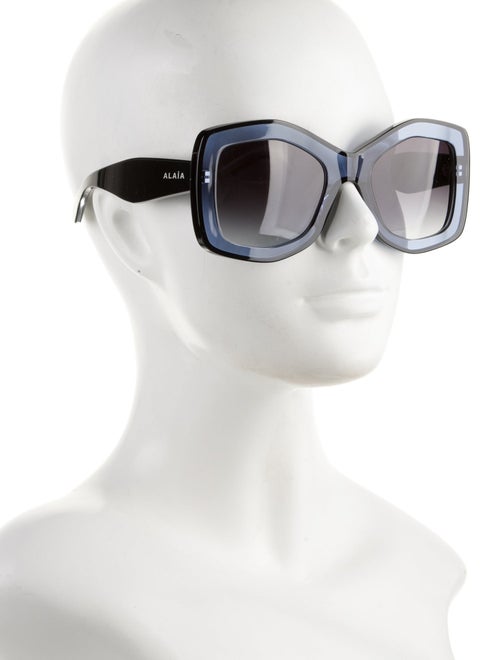 Alaïa Oversize Gradient Sunglasses
