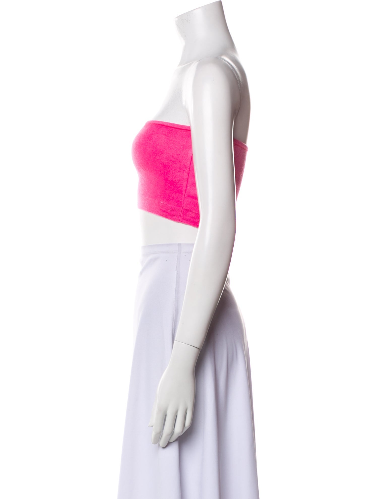 Alaïa Strapless Crop Top