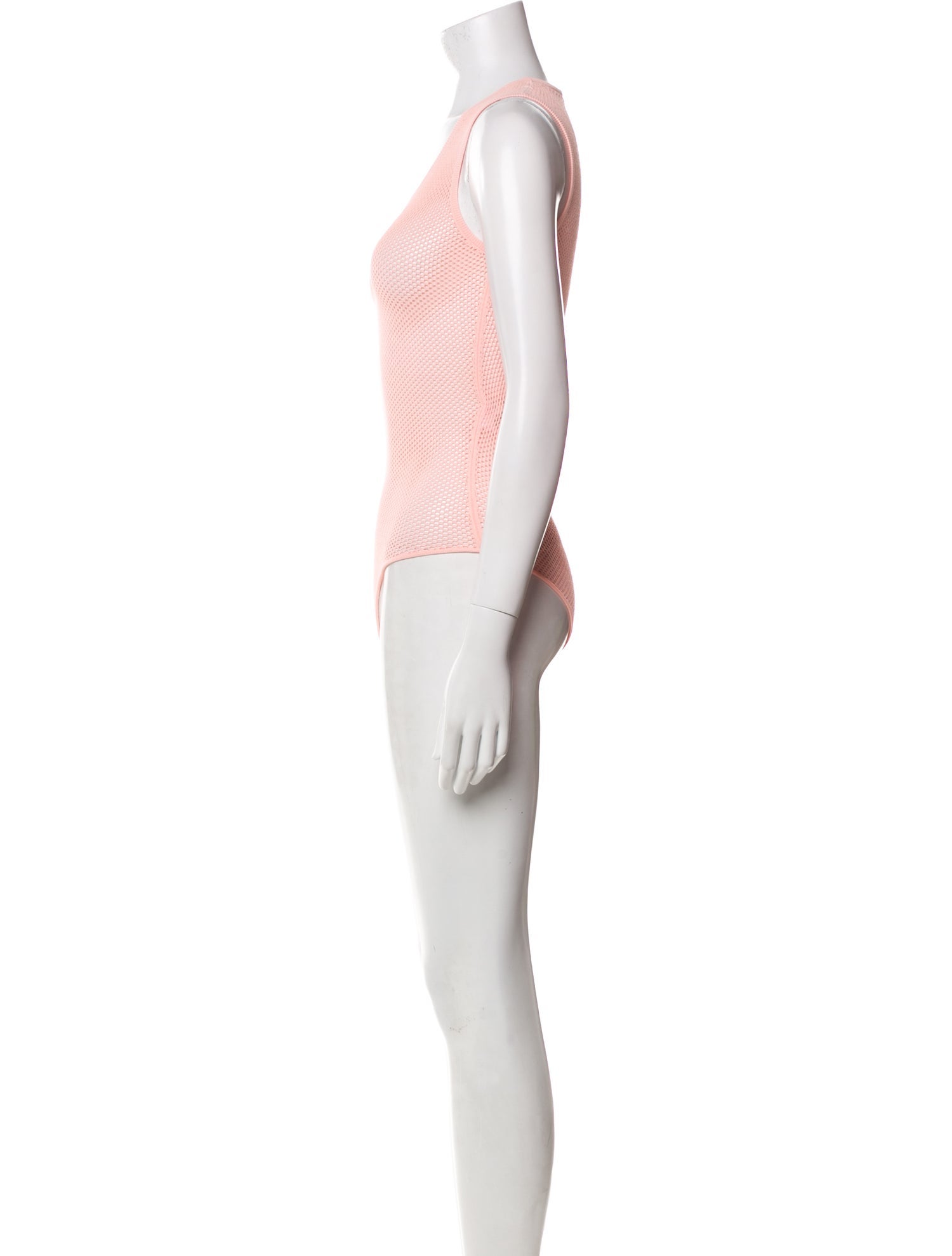 Alaïa Scoop Neck Sleeveless Bodysuit