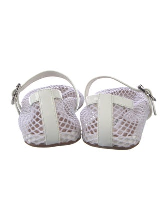 Alaïa Mesh Mary Jane Flats