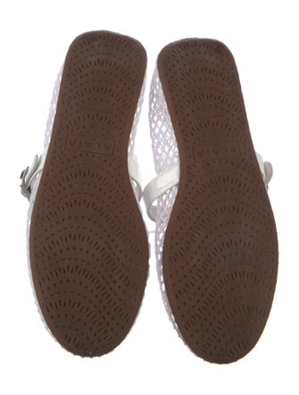 Alaïa Mesh Mary Jane Flats