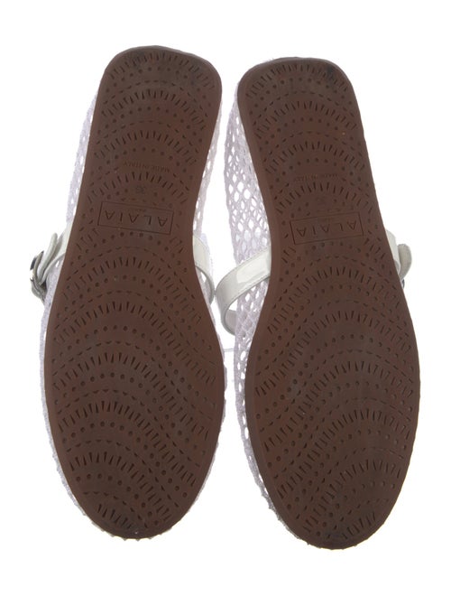 Alaïa Mesh Mary Jane Flats