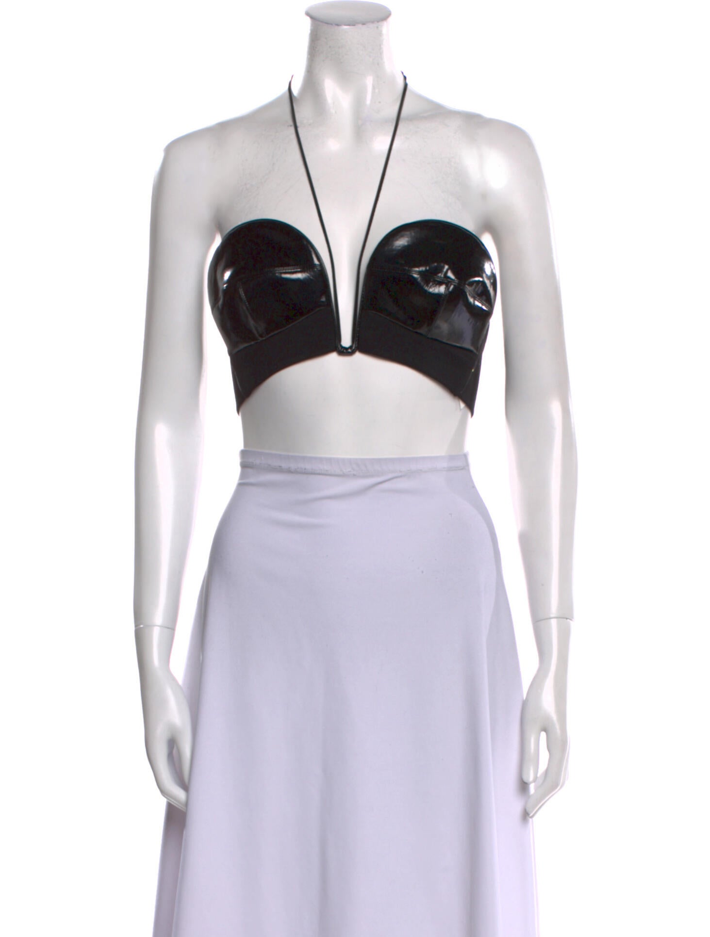 Alaïa 2025 Molded Bustier Crop Top