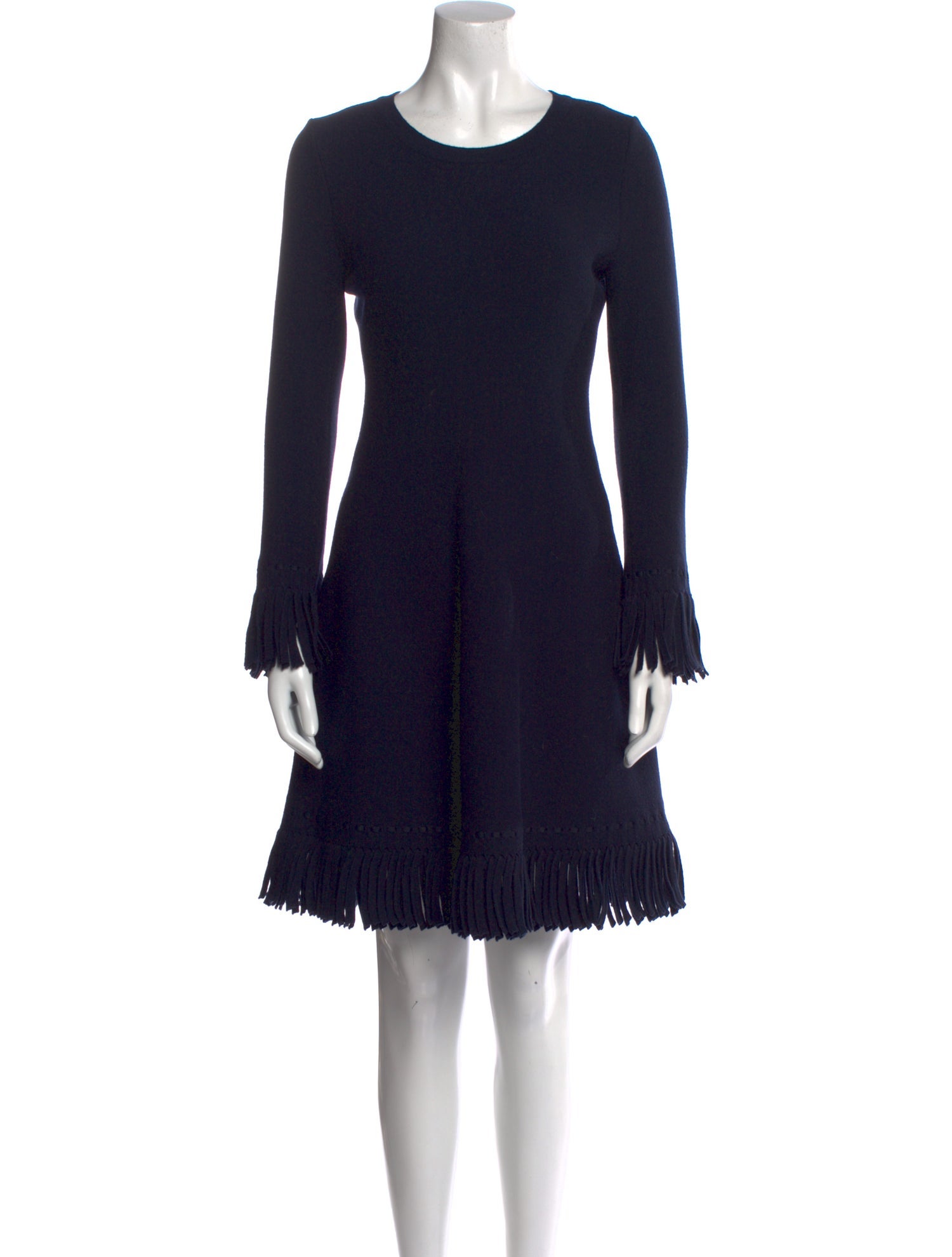 Alaïa Wool Knee-Length Dress
