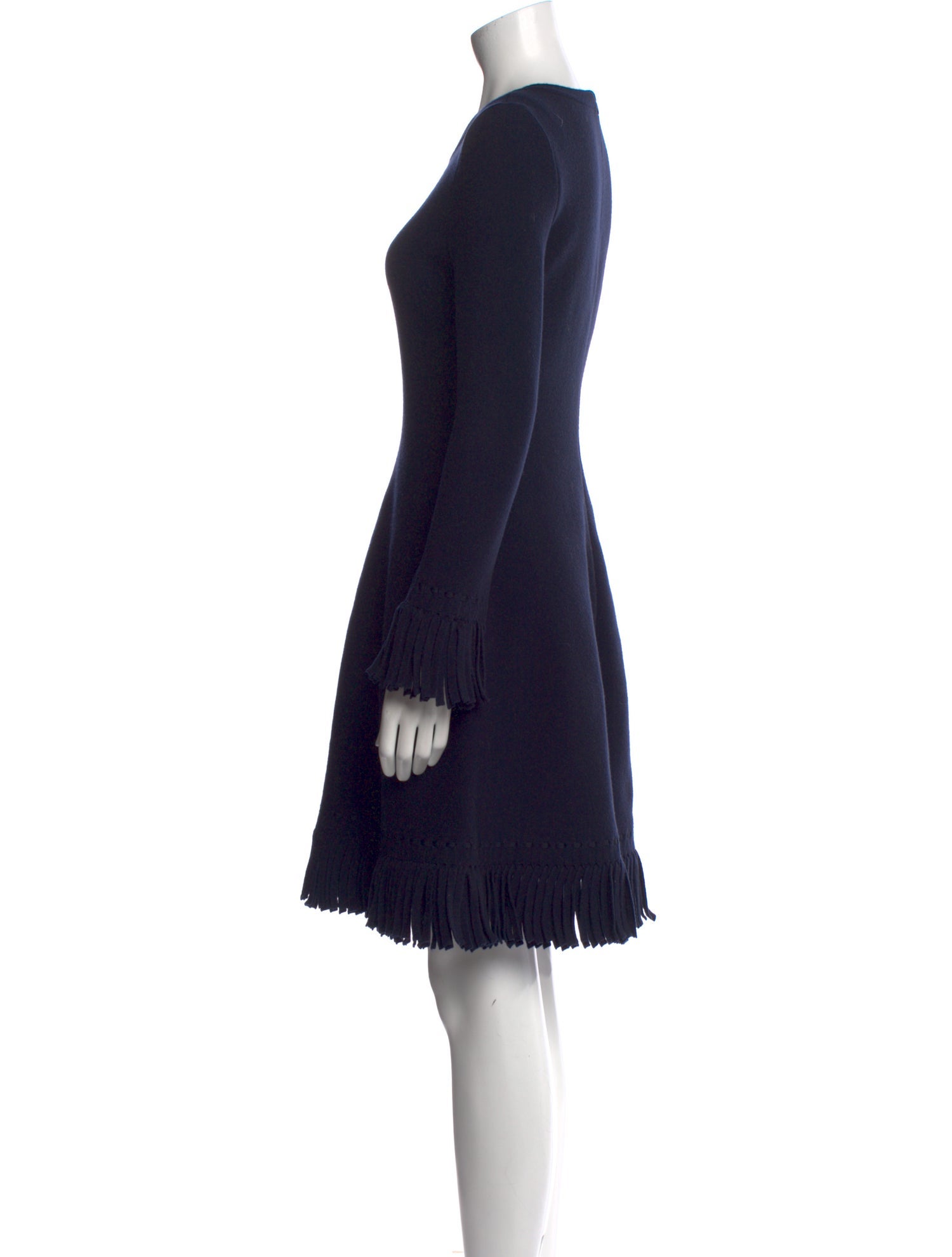 Alaïa Wool Knee-Length Dress