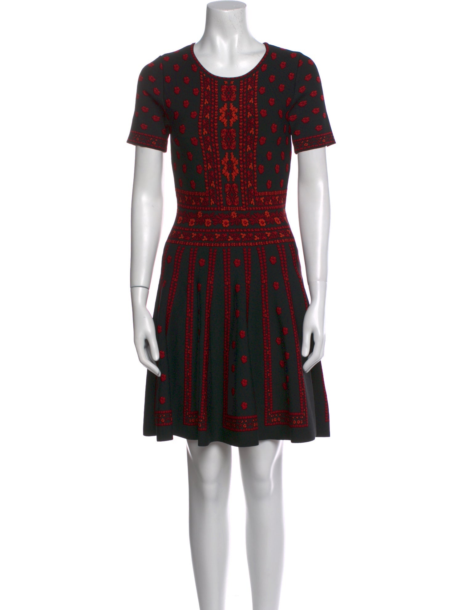 Alaïa Silk Knee-Length Dress