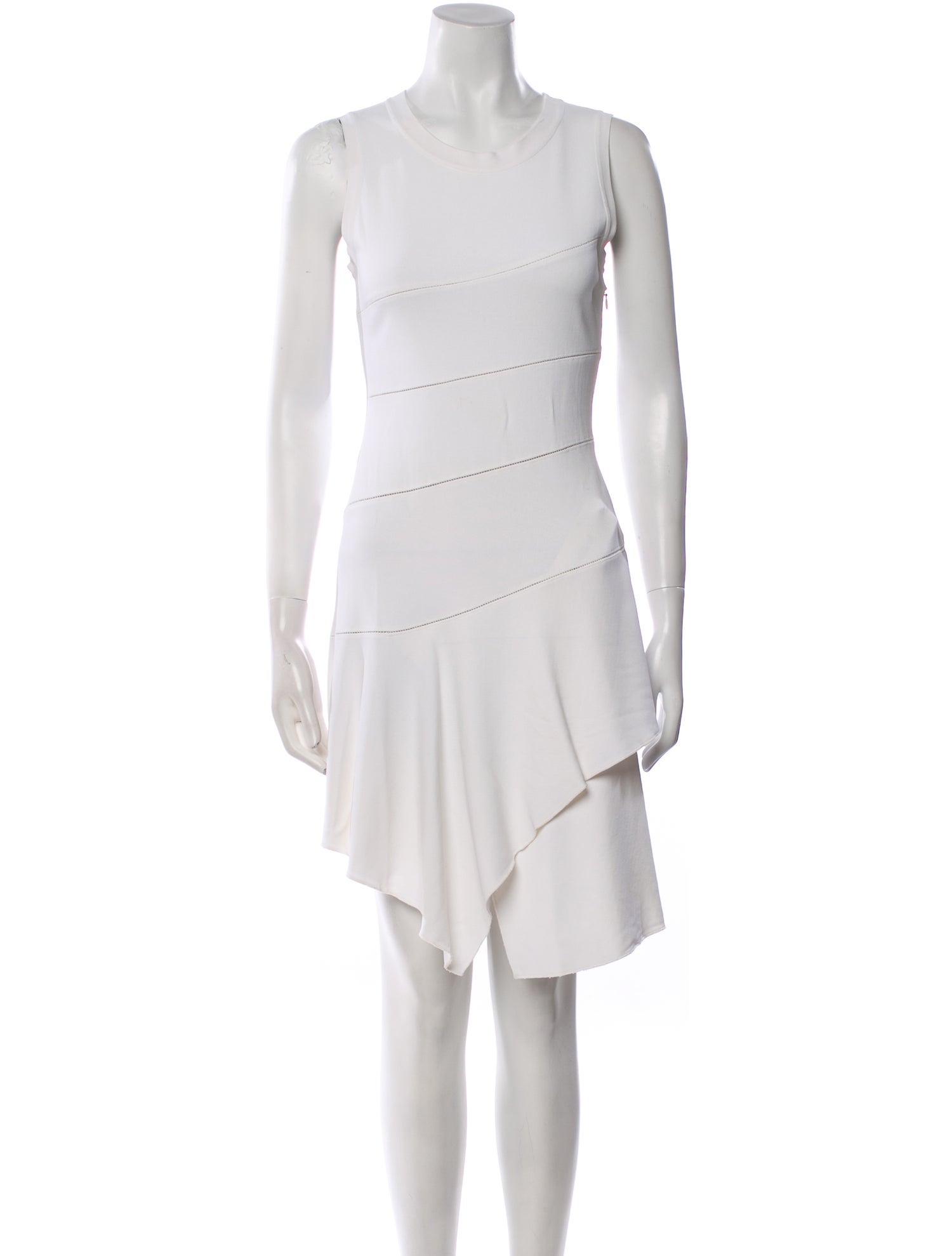 Alaïa Scoop Neck Mini Dress