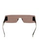 Alaïa Shield Tinted Sunglasses