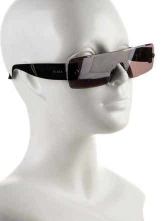 Alaïa Shield Tinted Sunglasses