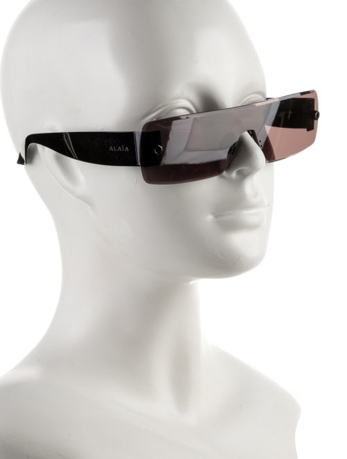 Alaïa Shield Tinted Sunglasses