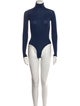 Alaïa Turtleneck Long Sleeve Bodysuit