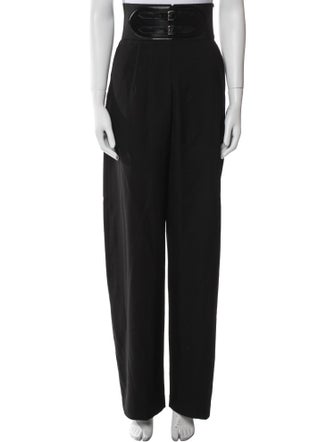 Alaïa Virgin Wool Wide Leg Pants
