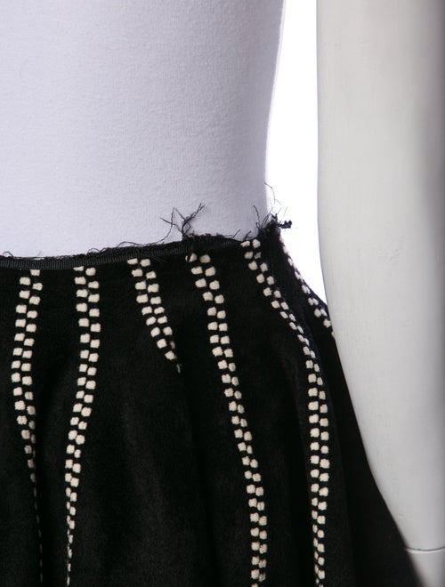 Alaïa Wool Midi Length Skirt