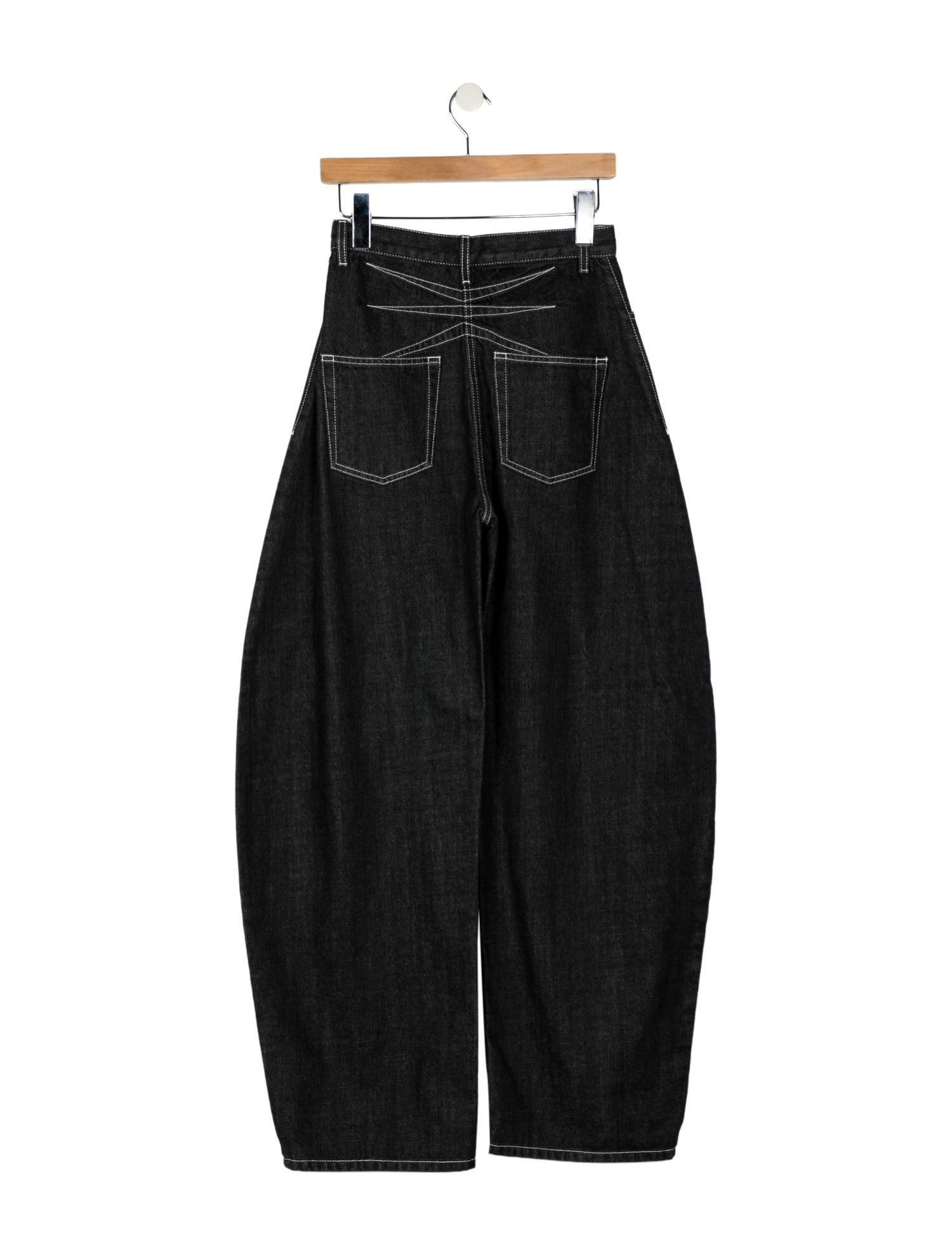 Alaïa High-Rise Wide Leg Jeans w/ Tags