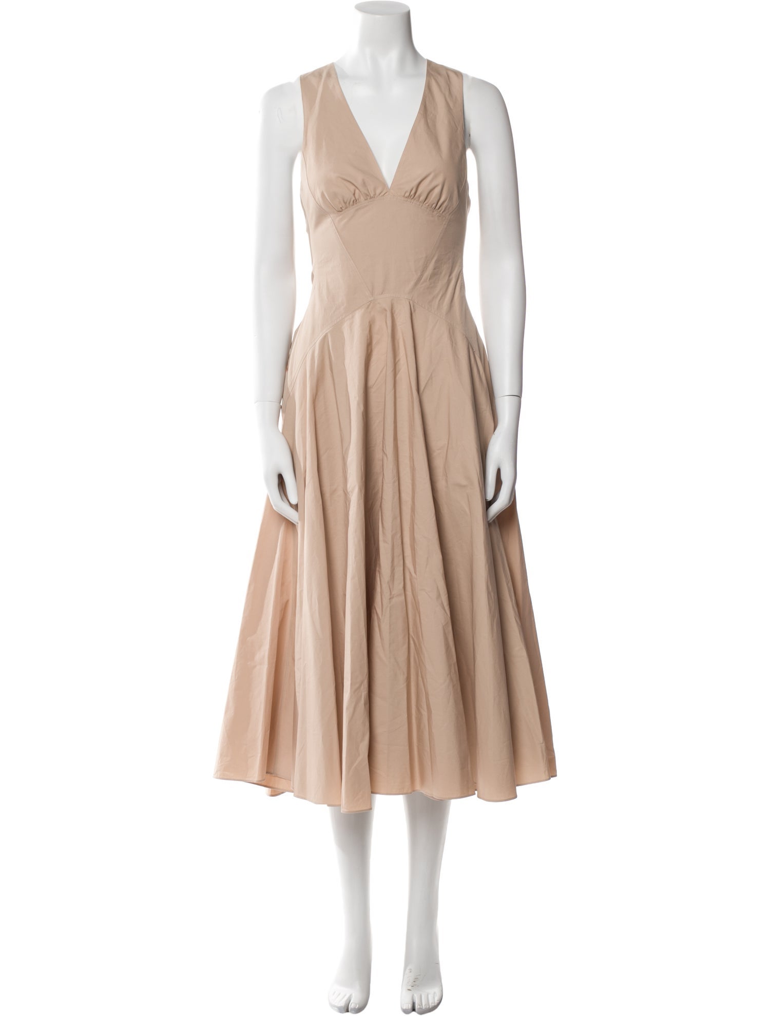 Alaïa V-Neck Long Dress w/ Tags