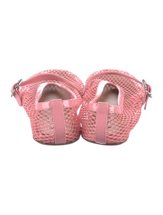 Alaïa Leather Mary Jane Flats