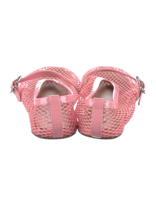 Alaïa Leather Mary Jane Flats