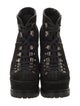 Alaïa Suede Combat Boots