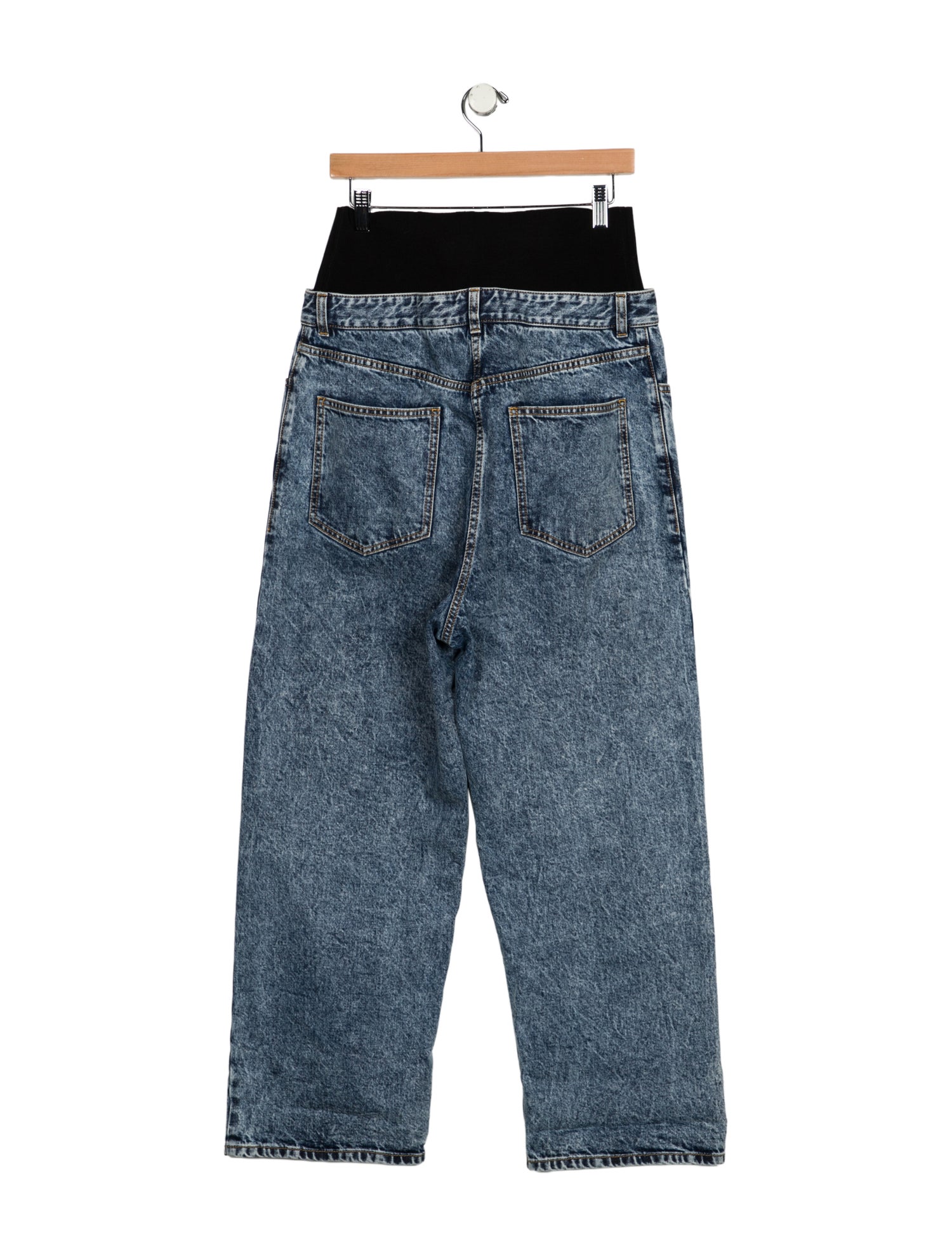 Alaïa High-Rise Wide Leg Jeans