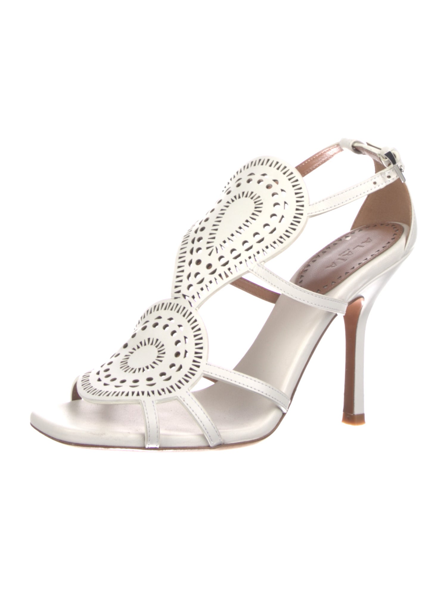 Alaïa Leather Sandals