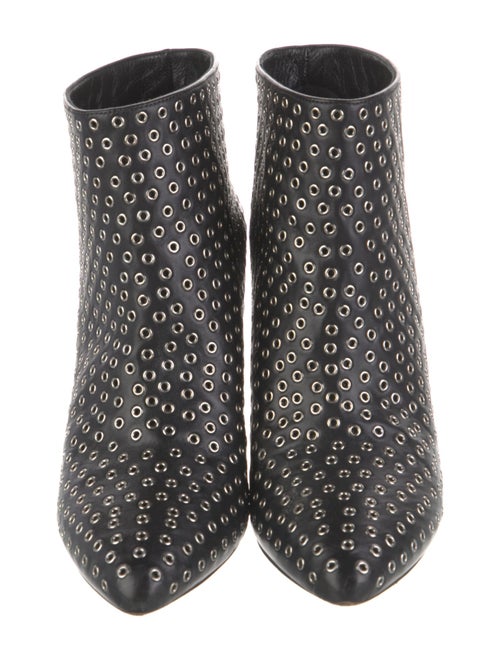 Alaïa Leather Studded Accents Boots