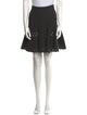 Alaïa Virgin Wool Knee-Length Skirt