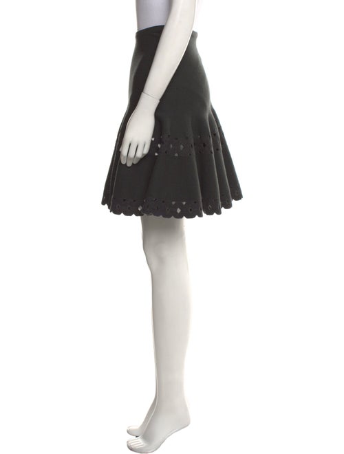 Alaïa Virgin Wool Knee-Length Skirt