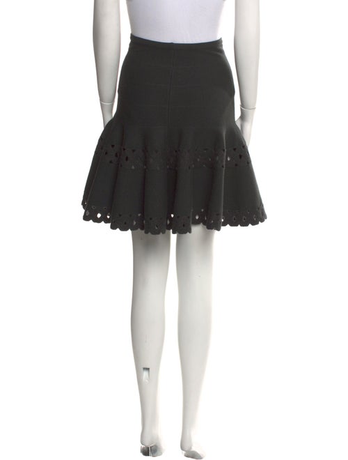 Alaïa Virgin Wool Knee-Length Skirt