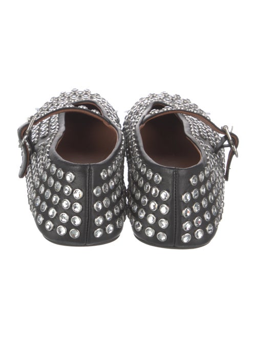 Alaïa Mary Jane Leather Flats