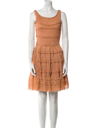 Alaïa Silk Mini Dress