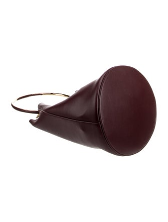 Alaïa Leather Ring Bucket Large