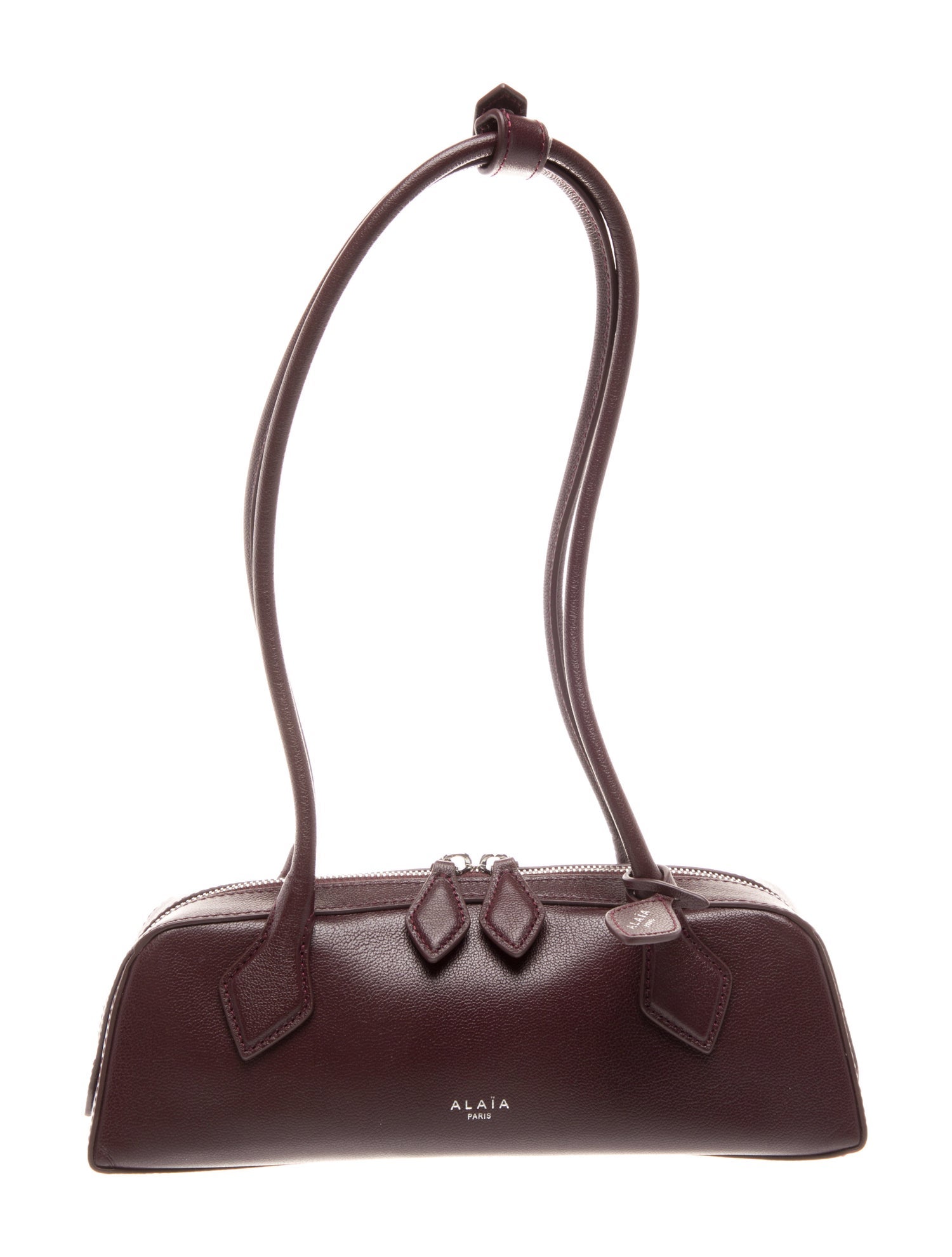 Alaïa Leather Le Teckel shoulder bag