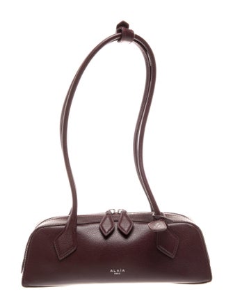 Alaïa Leather Le Teckel shoulder bag