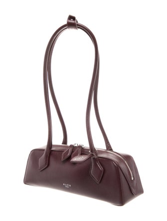 Alaïa Leather Le Teckel shoulder bag
