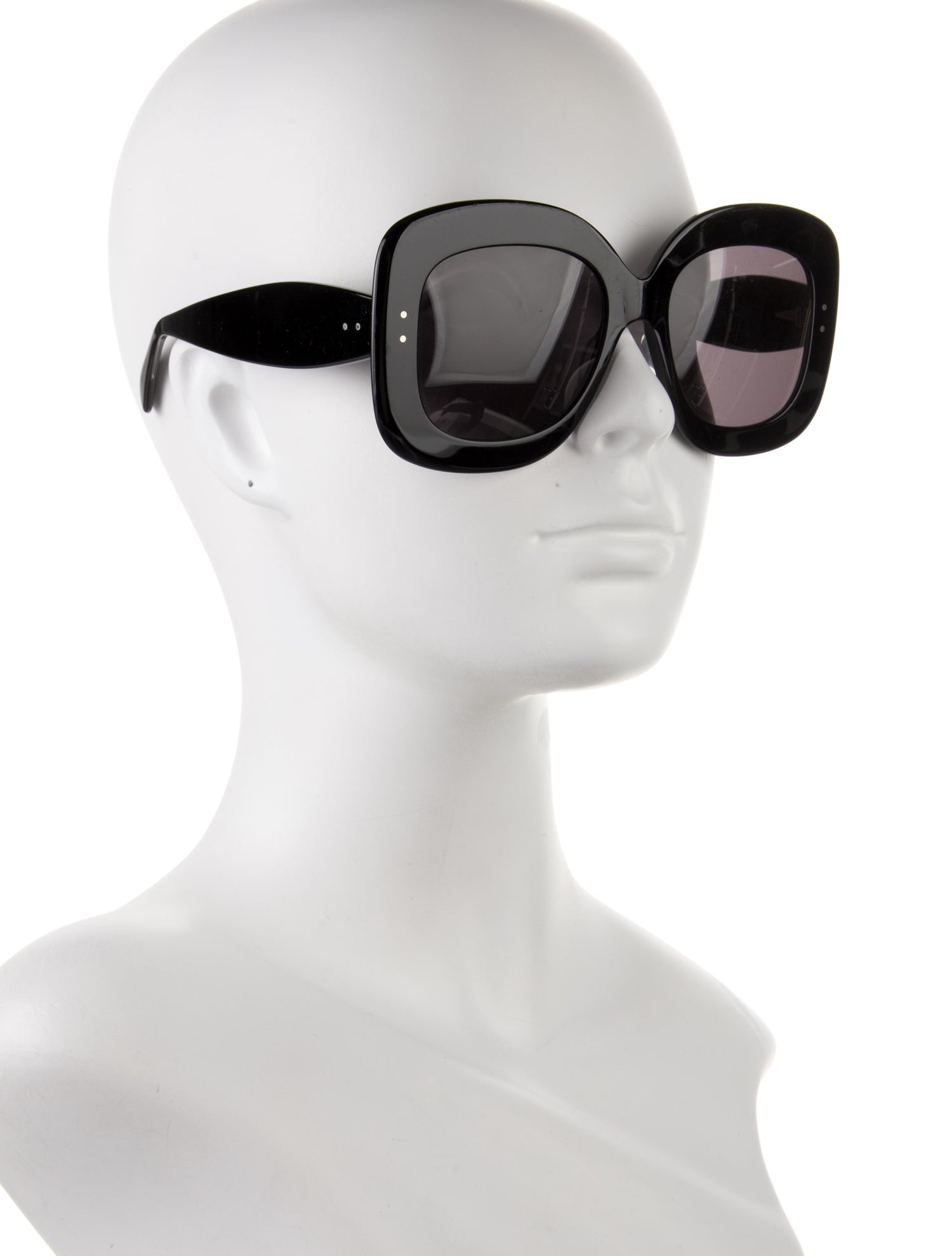 Alaïa Oversize Tinted Sunglasses