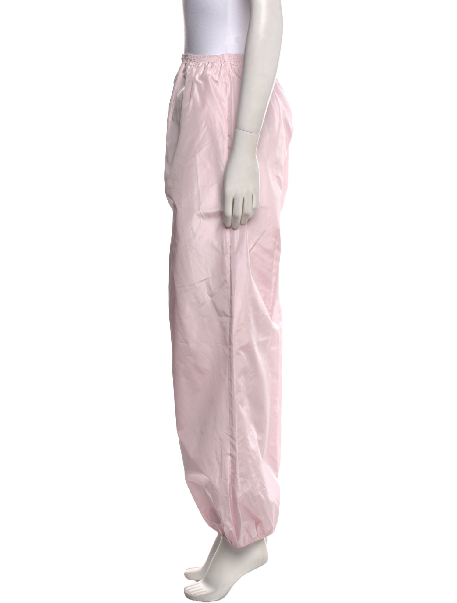 Alaïa Silk Straight Leg Pants