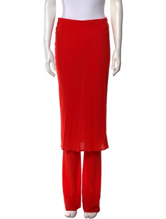 Alaïa Straight Leg Pants