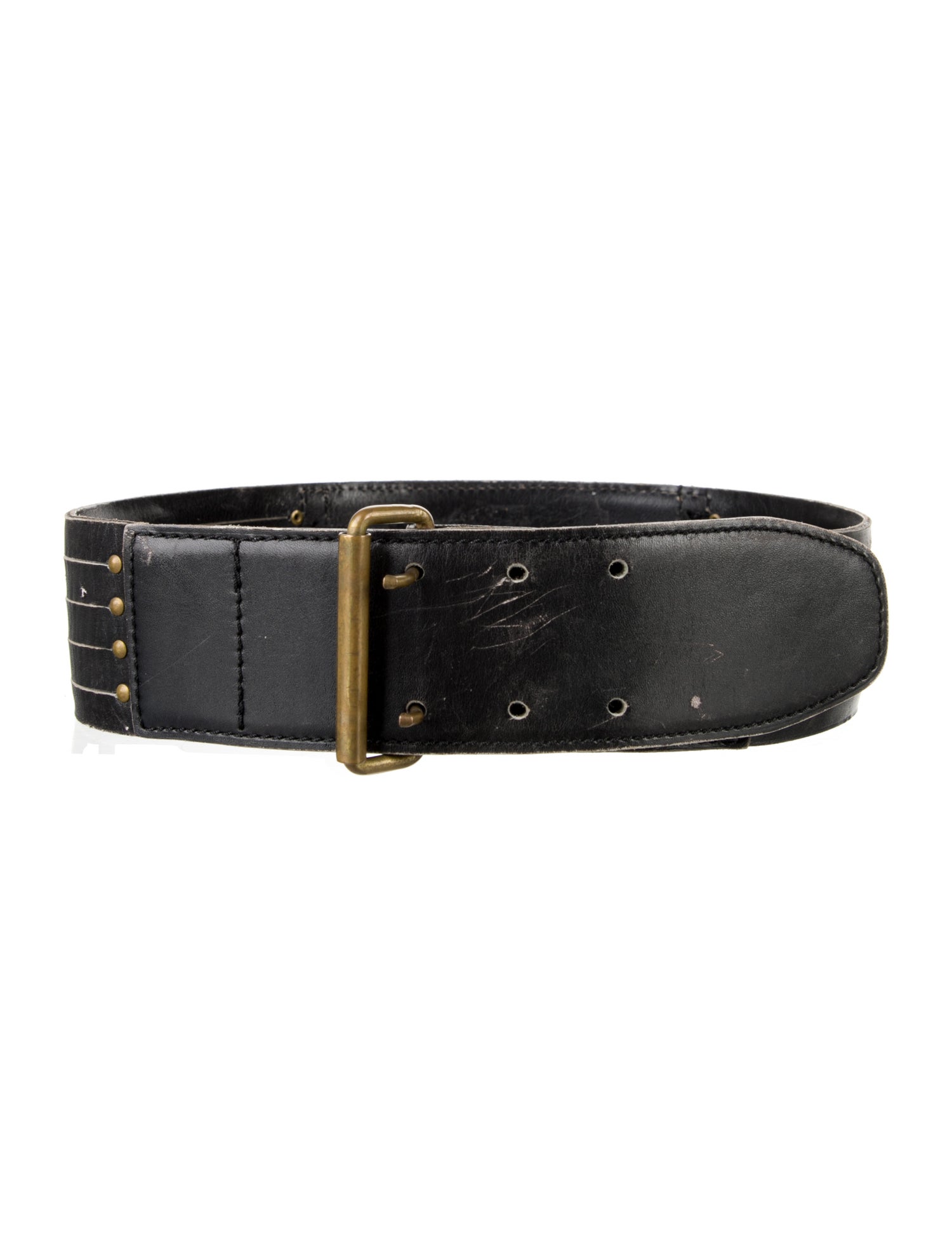 Alaïa Wide Leather Belt