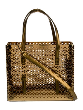 Alaïa Leather Top Handle Bag