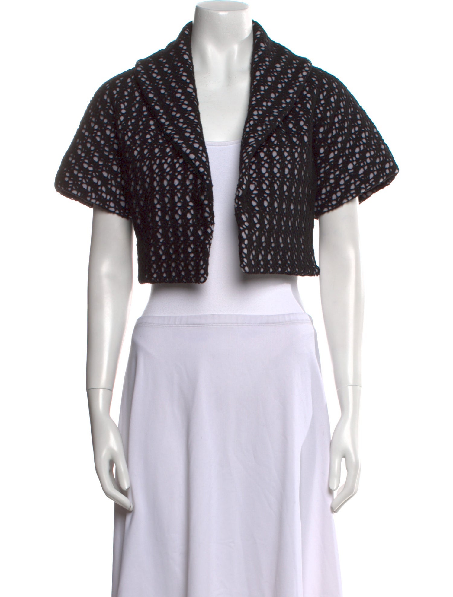 Alaïa Virgin Wool Patterned Sweater