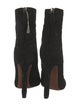 Alaïa Suede Embroidered Accent Boots
