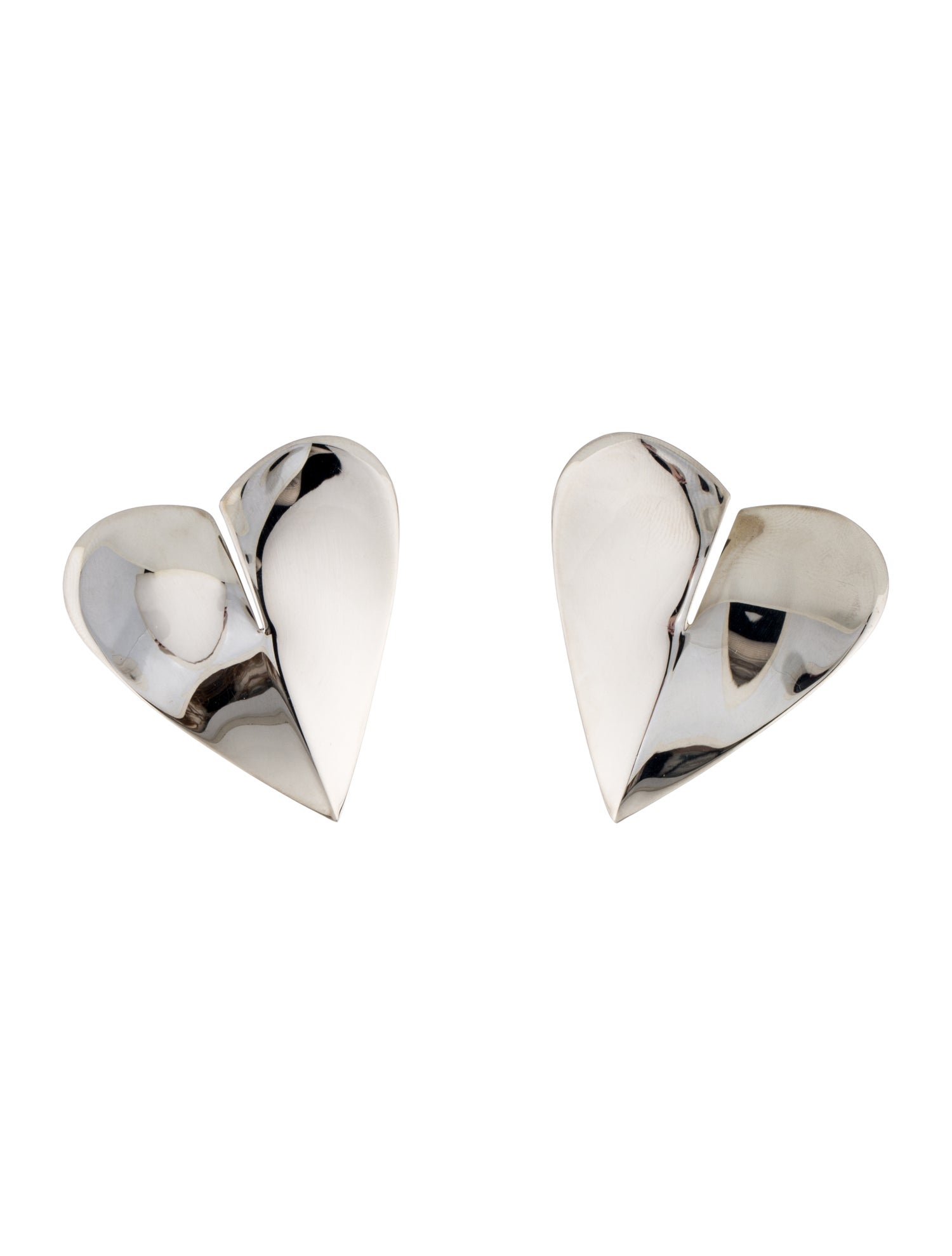Alaïa LE CŒUR TORN EARRINGS