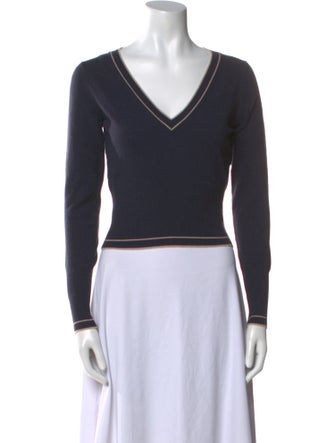 Alaïa Wool V-Neck Sweater