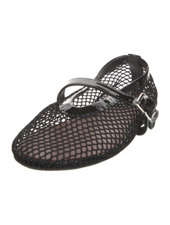 Alaïa Mesh Slingback Flats