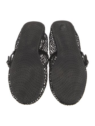 Alaïa Mesh Slingback Flats