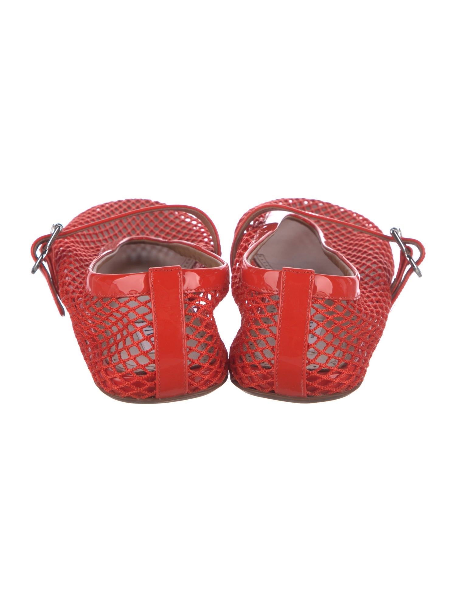 Alaïa Mesh Mary Jane Flats