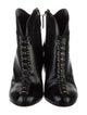 Alaïa Leather Lace-Up Boots