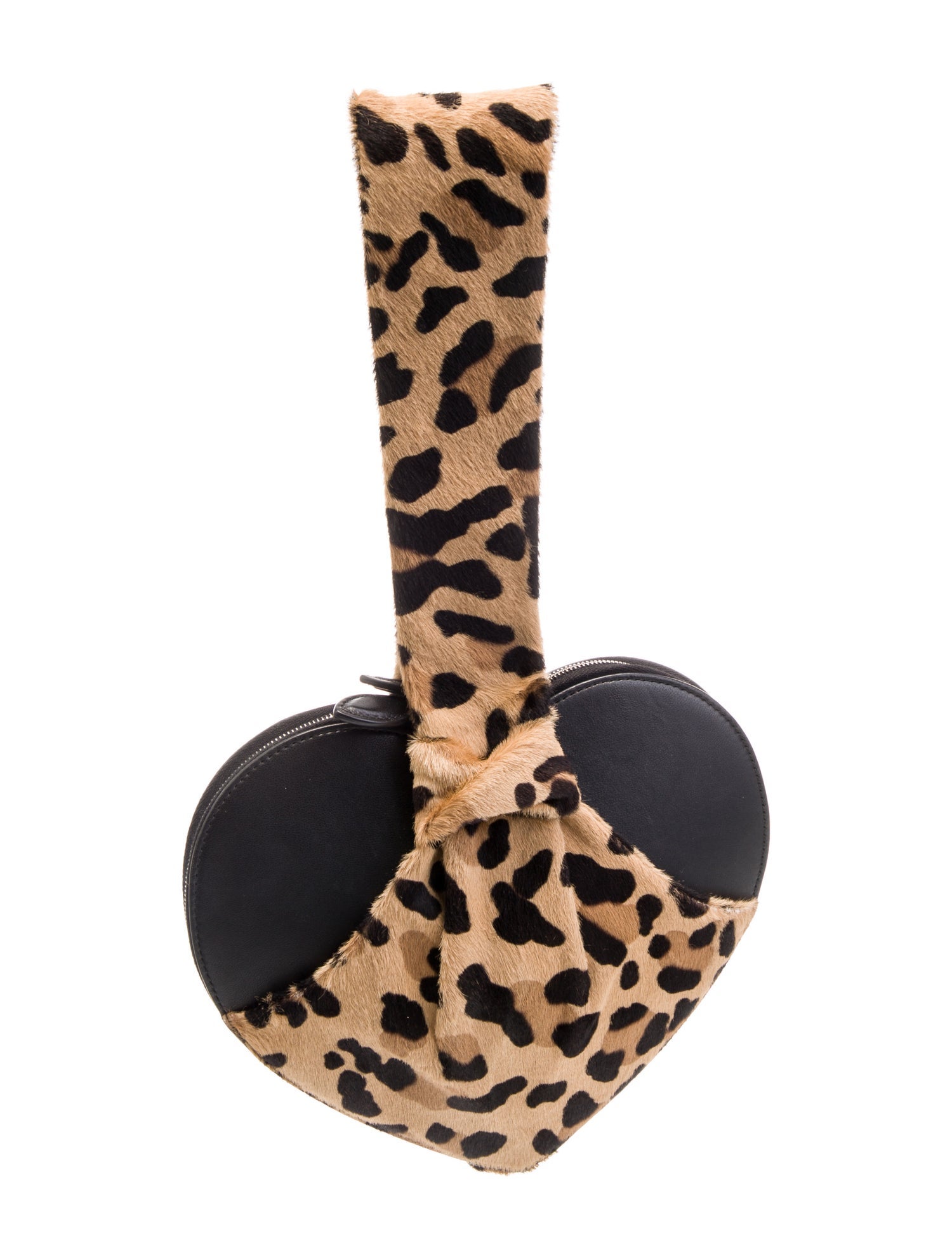 Alaïa Leather Le Cache Cœur Medium